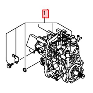 Pompa wtryskowa 4TNV84T-ZMBVA