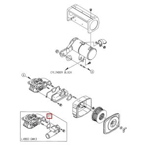 O-ring pod kolektor ssący L48EE-DWK3