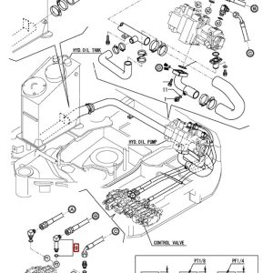 Kolanko układu hydraulicznego 1/2" 3/4" B/SV/ViO