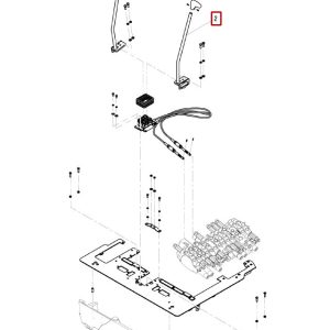 Dźwignia sterowania jazdą lewa SK/SV15VT-19VT