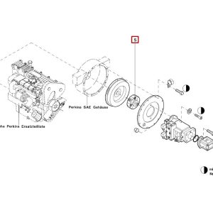 Sprzęgło pompy hydraulicznej SKL